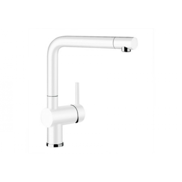 Смеситель для мойки Blanco Linus Silgranit белый 516702