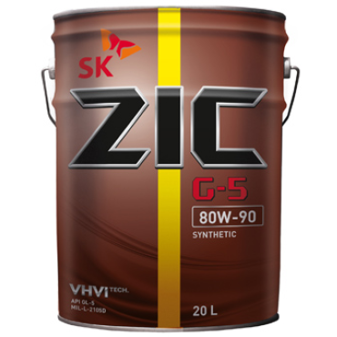 Масло трансмиссионное ZIC G-5 80w90 GL-5 (20л) 193339 Масло трансмиссионное ZIC G-5 80w90 GL-5 (20л) 193339