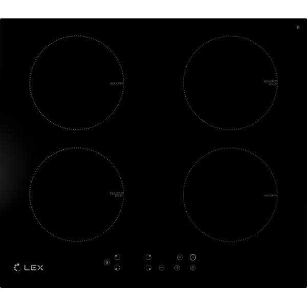 Индукционная варочная панель Lex EVI 640-1 BL
