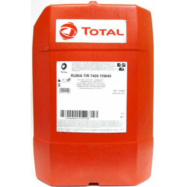 Масло моторное Total 7400 RUBIA TIR 15W40 20л