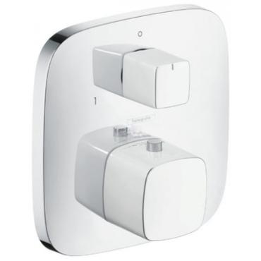 Смеситель для ванны и душа Hansgrohe PURA VIDA 15448400 хром/белый