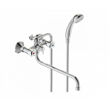 Смеситель для ванны и душа Vidima ПРАКТИК BA343AA хром Смеситель для ванны и душа Vidima ПРАКТИК BA343AA хром