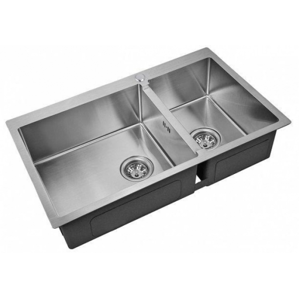 Мойка для кухни ZorG INOX R 78-2-51-R нерж сталь