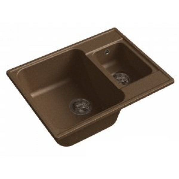 Кухонная мойка GranFest QUARZ GF-Z09 терракот