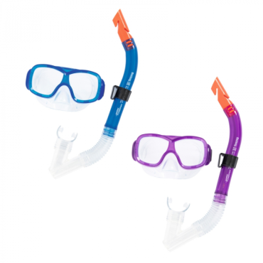Набор для ныряния BestWay Щука (маска, трубка) от 7 лет 24032