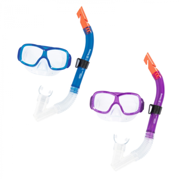 Набор для ныряния BestWay Щука (маска, трубка) от 7 лет 24032