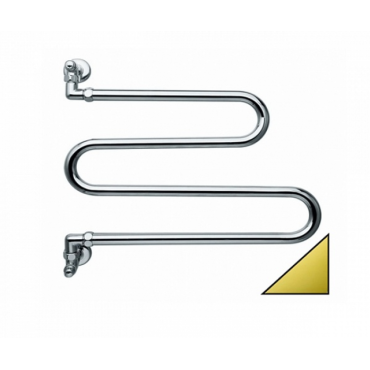 Водяной полотенцесушитель Margaroli Vento 406GO золото