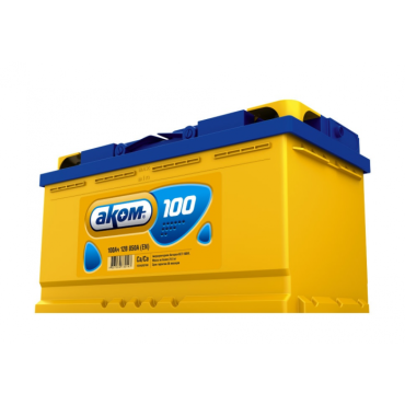 Аккумулятор Аком EFB 100 А/ч прямая L+ EN 930A 6CT-100.1 Аккумулятор Аком EFB 100 А/ч прямая L+ EN 930A 6CT-100.1