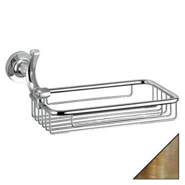 Мыльница Bagno Associati Opera OP13492 бронза