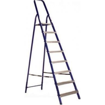 Лестница стремянка АЛЮМЕТ стальная 8 ступеней 8408