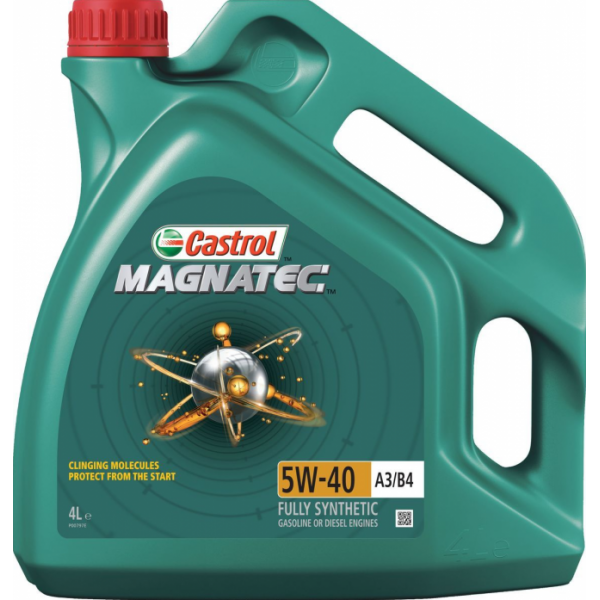 Масло моторное синтетическое Castrol Magnatec A3/B4 5W40 4 л 15C9E0