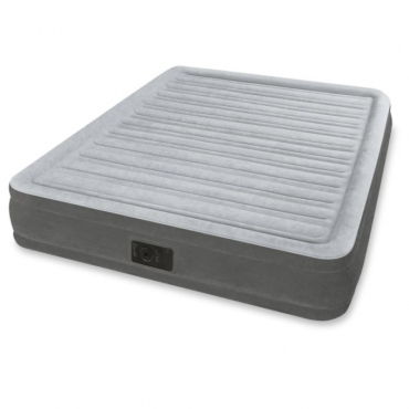 Кровать надувная со встроенным насосом Intex Comfort-Plush 152*203*33см 67770