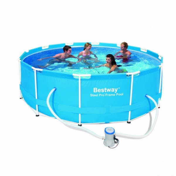 Бассейн каркасный BestWay Steel Pro Max 366*100см 56418