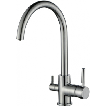 Кухонный смеситель Emar ЕС-3007 сатин Кухонный смеситель Emar ЕС-3007 сатин