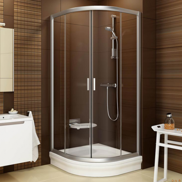 Душевой уголок Ravak Blix BLCP4-80 3B240U00Z1 (профиль сатин/прозрачное стекло)