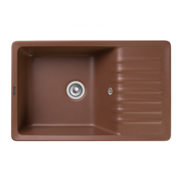 Мойка кухонная GranFest QUARZ GF-ZW-72 терракот