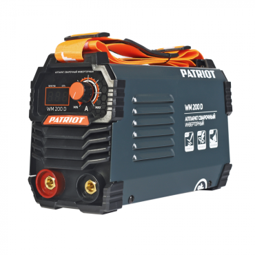 Аппарат сварочный инверторный Patriot WM200D MMA 605302020 Аппарат сварочный инверторный Patriot WM200D MMA 605302020