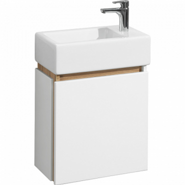 Тумба с раковиной AQUATON 1A1728K1EK49R Эклипс М белый/эбони светлый/ 1WH301972 Раковина Эрис Тумба с раковиной AQUATON 1A1728K1EK49R Эклипс М белый/эбони светлый/ 1WH301972 Раковина Эрис