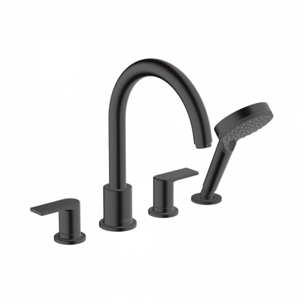 Смеситель на край ванны Hansgrohe Vernis Shape 71459670 черный