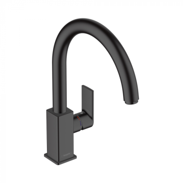 Смеситель для кухни Hansgrohe Vernis Shape 71871670 черный Смеситель для кухни Hansgrohe Vernis Shape 71871670 черный