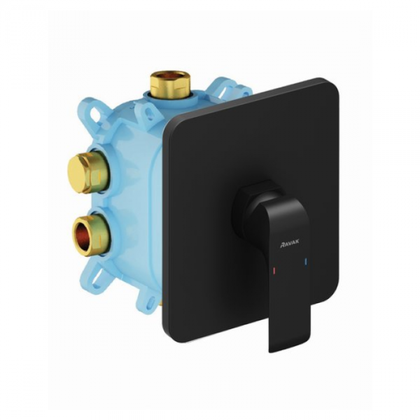 Смеситель для душа Ravak FL 066.20 X070180 черный матовый (внешняя часть)