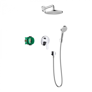 Душевая система Hansgrohe ShowerSet Crometta S/Focus 27958000 хром