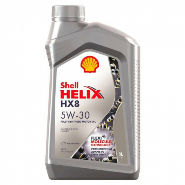 Моторное масло SHELL HELIX HX 8 Synthetic, 5W-30 550052791