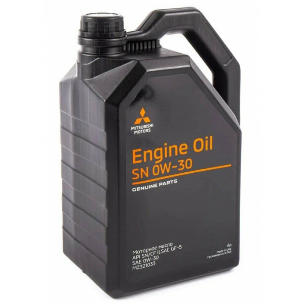 Масло моторное Mitsubishi Engine Oil 5W-30 синтетическое 4 л MZ321036