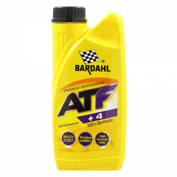 Масло трансмиссионное Bardahl ATF+4 синтетическое 1 л 36551