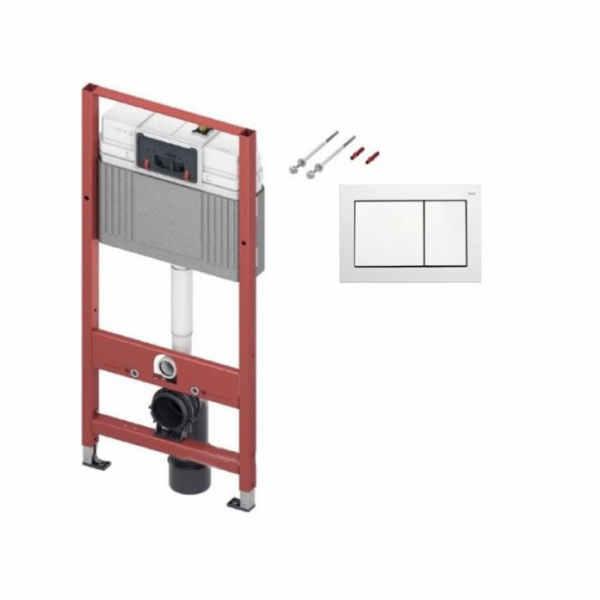 Инсталляция для унитаза с панелью смыва Tece TECEbase 2.0 9400400 белый