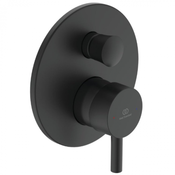 Смеситель для ванны и душа Ideal Standard CERALINE A7389XG черный шелк