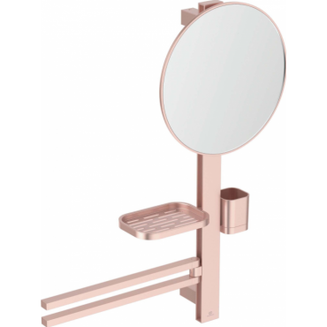Штанга с аксессуарами Ideal Standard ALU+ Beauty Bar S BD587RO розовый