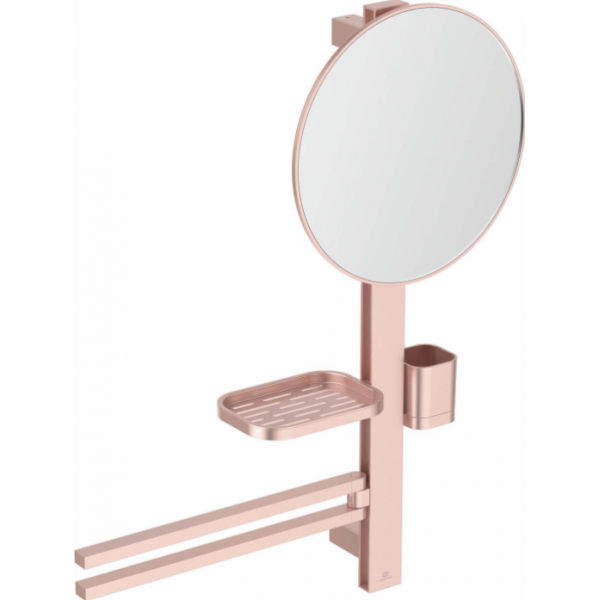 Штанга с аксессуарами Ideal Standard ALU+ Beauty Bar S BD587RO розовый