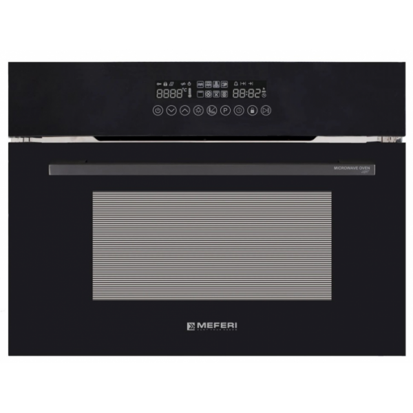 Электрический духовой шкаф Meferi MEO608BK MICROWAVE