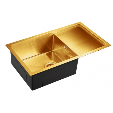 Кухонная мойка Emar EMB-124 PVD Nano Golden