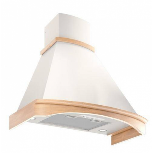 Вытяжка Elikor AXIS 90P-650-P3D WHITE/OAK ELIKOR