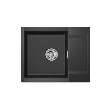 Комплект Granula Estetica 6202 черный + дозатор 1403 нержавеющая сталь Комплект Granula Estetica 6202 черный + дозатор 1403 нержавеющая сталь