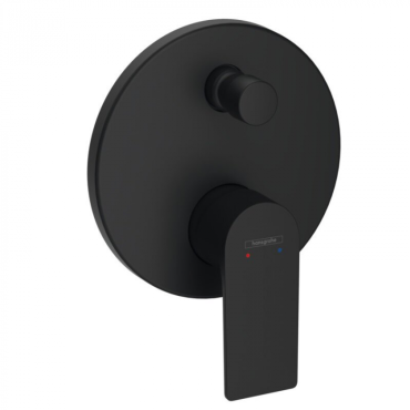 Смеситель для ванны Hansgrohe Rebris E 72468670 черный матовый