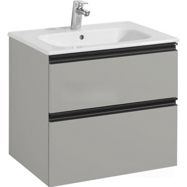 Тумба под раковину Roca Domi ZRU9307873 серый матовый