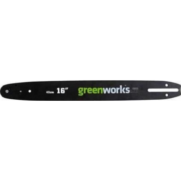 Шина GreenWorks 25 см для цепной пилы Greenworks GD40TCS 40V 2003807 2949207