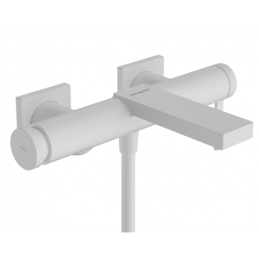 Смеситель для ванны Hansgrohe Tecturis E 73420700 матовый белый Смеситель для ванны Hansgrohe Tecturis E 73420700 матовый белый
