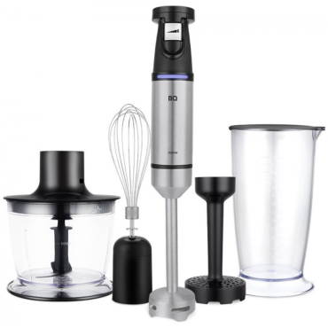 Блендер BQ HB1230SS черный-стальной
