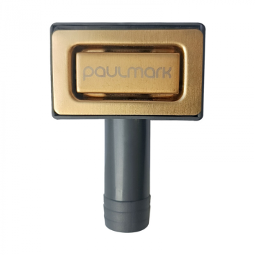 Перелив прямоугольный Paulmark PM22-BG брашированное золото