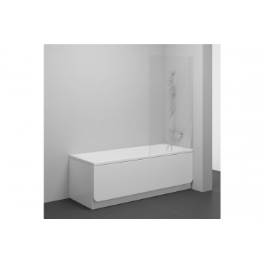 Шторка на ванну Ravak NVS1-80 блестящий + Transparent 7O840C00Z1