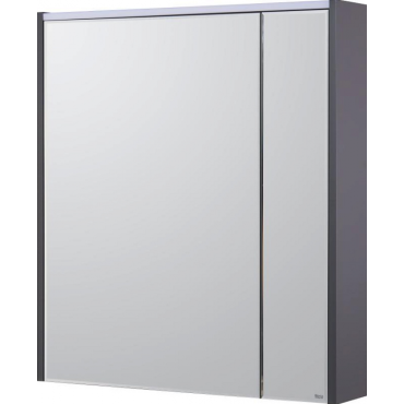 Шкаф зеркальный Roca Ronda ZRU9302969 белый глянец/антрацит