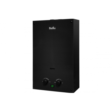 Газовый водонагреватель Ballu GWH 10 Fiery Glass Carbon