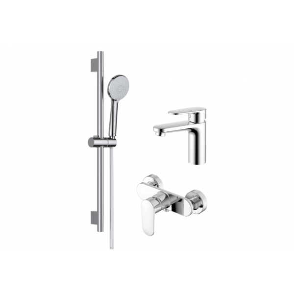 Комплект AQUATEK Ника AQ1831CR (AQ1810CR+AQ1860CR+AQ2017CR) хром