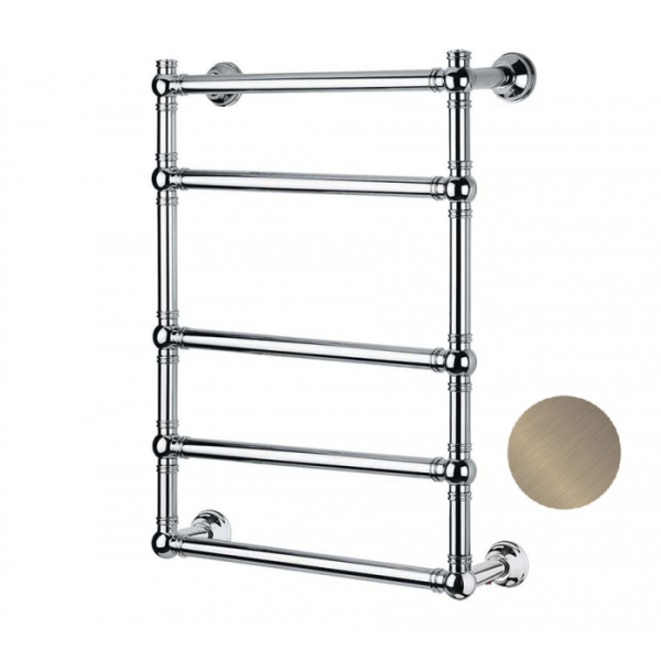 Полотенцесушитель электрический Margaroli Armonia 9-514 ВОХ 95145505BN1 никель шлифованный