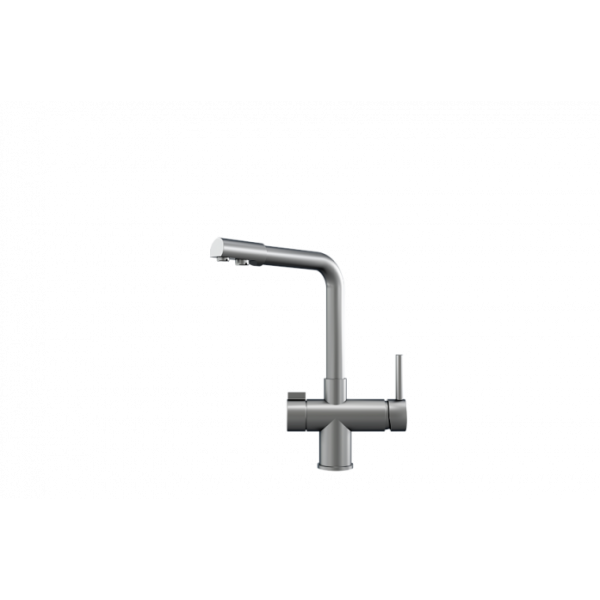 Смеситель для кухни Granula 5008 нержавеющая сталь