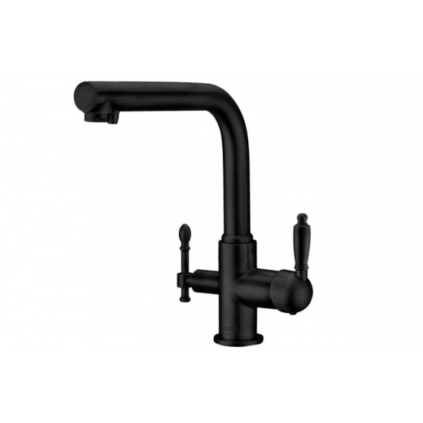 Смеситель для кухни ZorG Sanitary ZR 313 YF-33 BLACK черный